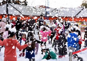 Antalya da Teneffüs Park’ta kar partisi dahil 22 farklı oyun çocukları bekliyor